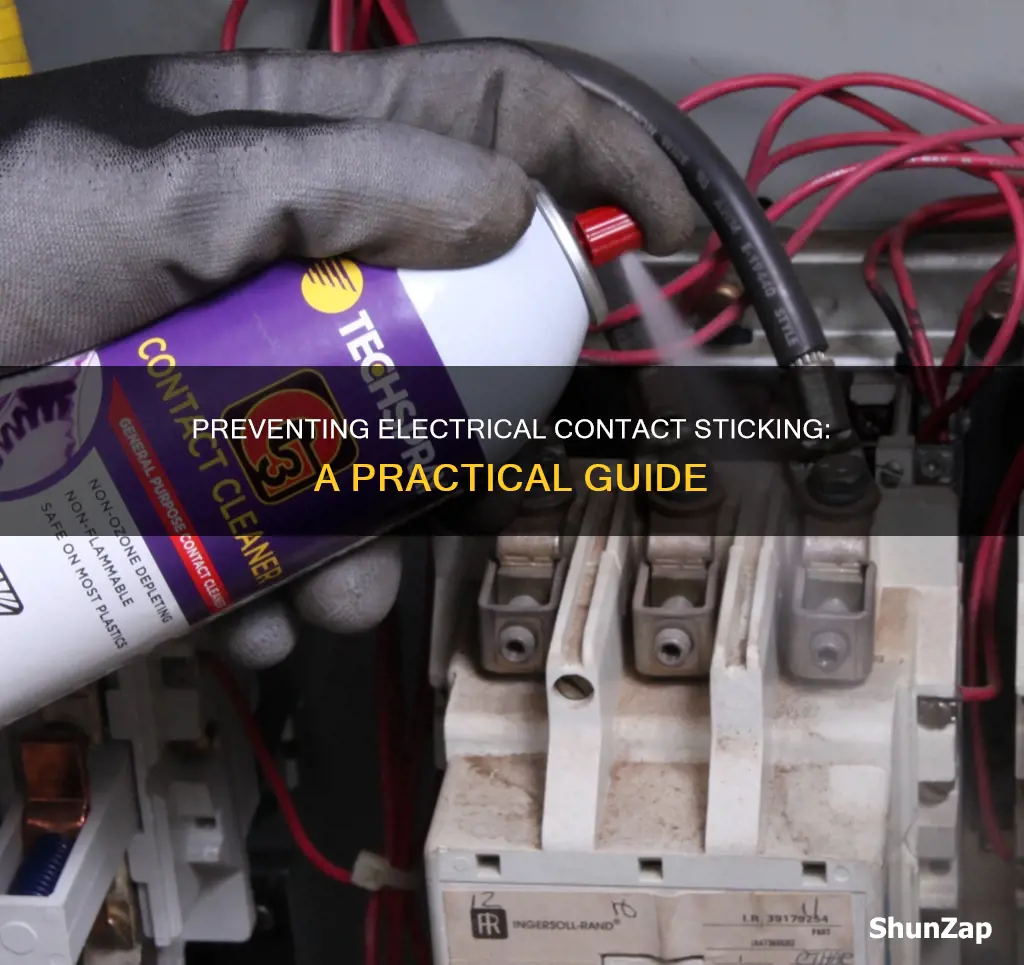 how to keep electrical contacts from sticking
