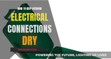 Protecting Outdoor Electrical Connections: Keeping Them Dry