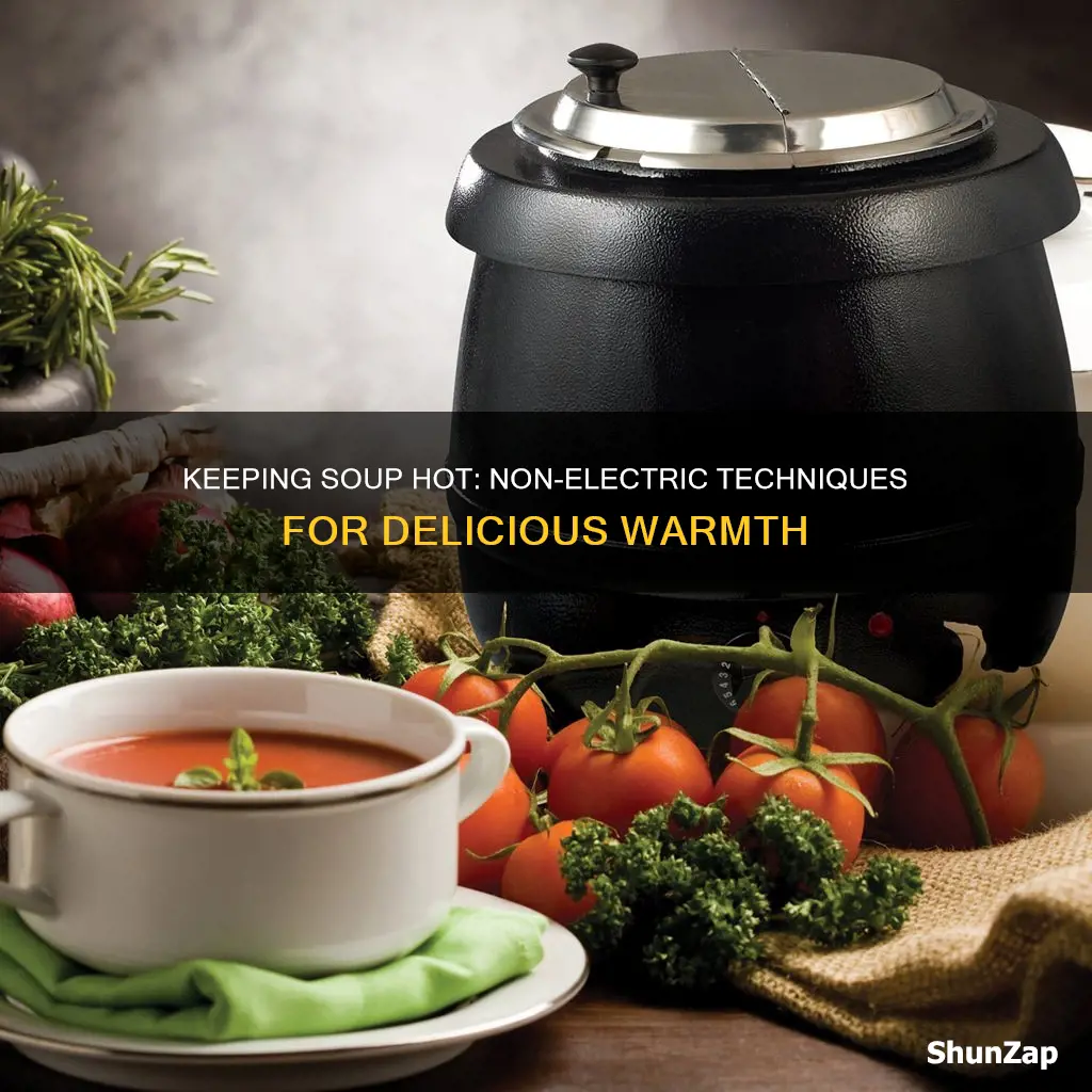 how to keep soup hot without electricity