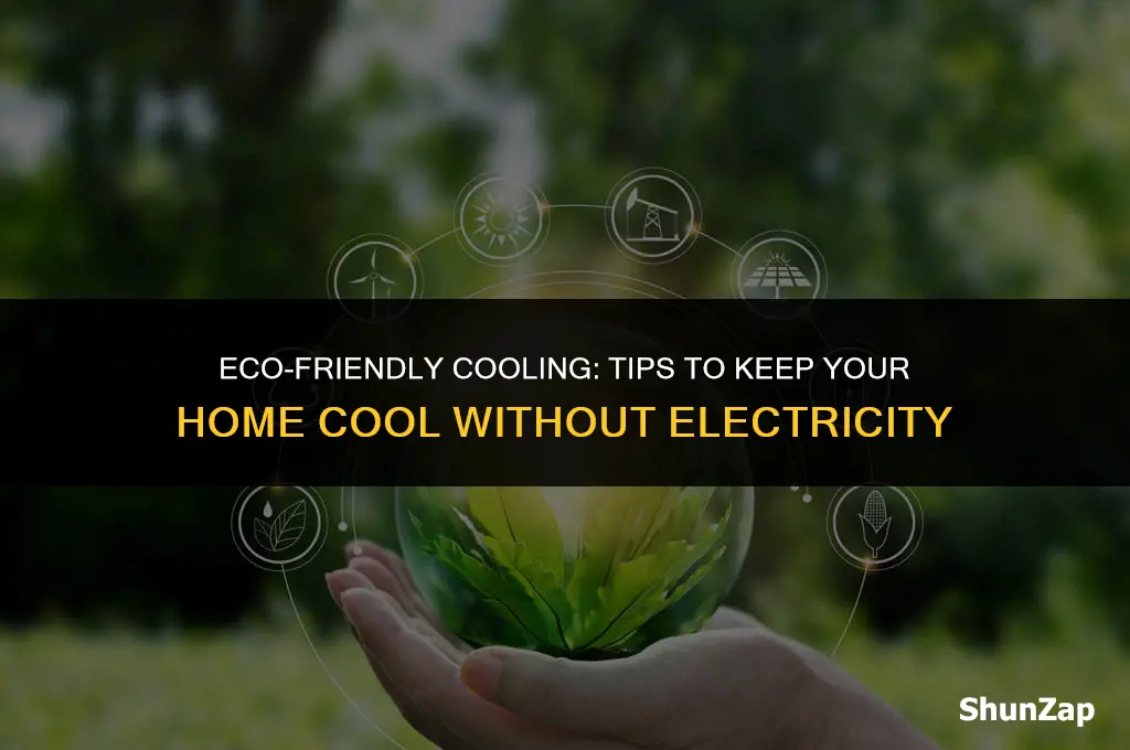 how to keep the house cooler without using electricity