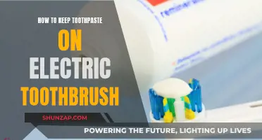 Electric Toothbrush Tricks to Keep Toothpaste in Place