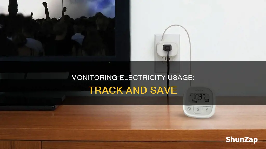 how to keep track of electricity usage