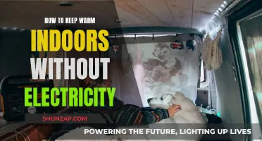 Stay Cozy and Warm: No Electricity, No Problem!