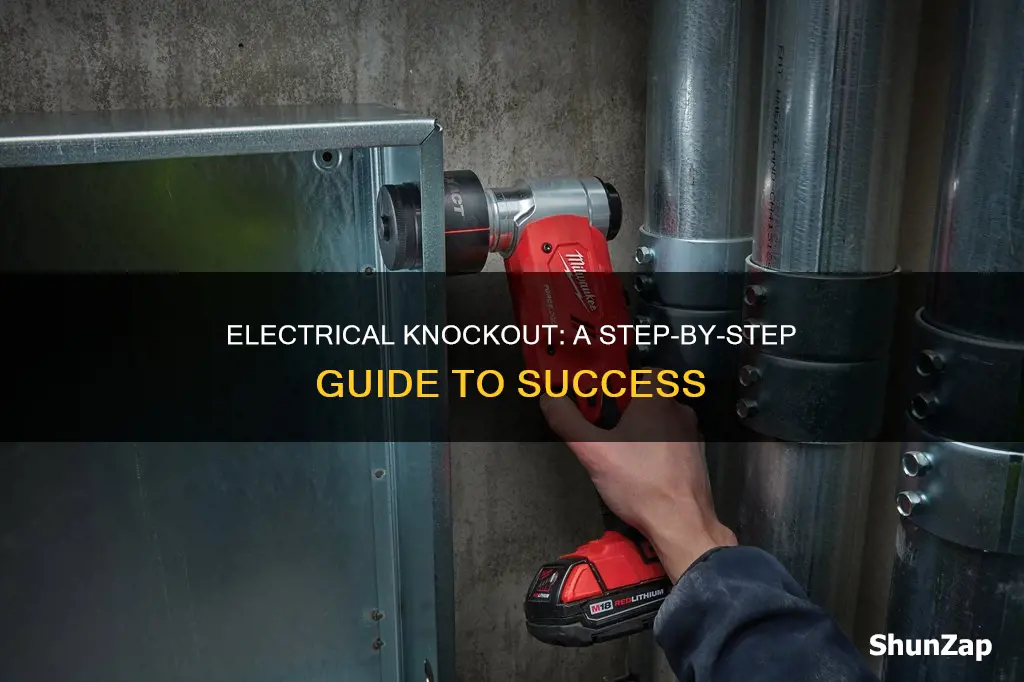 how to knock out an electrical knockout