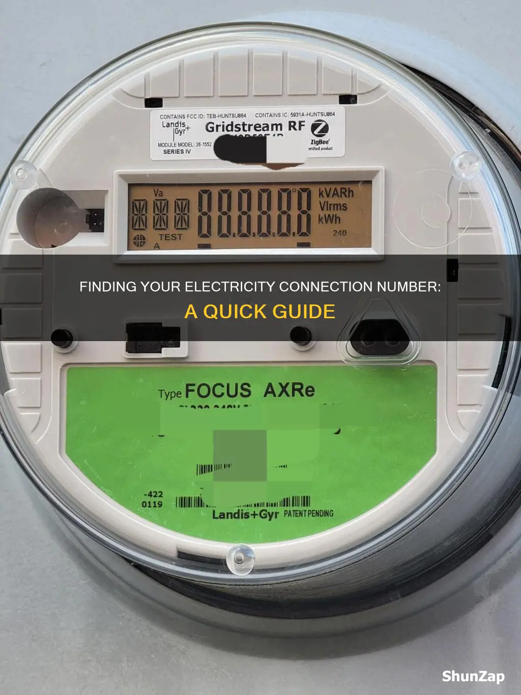 how to know my electricity connection number