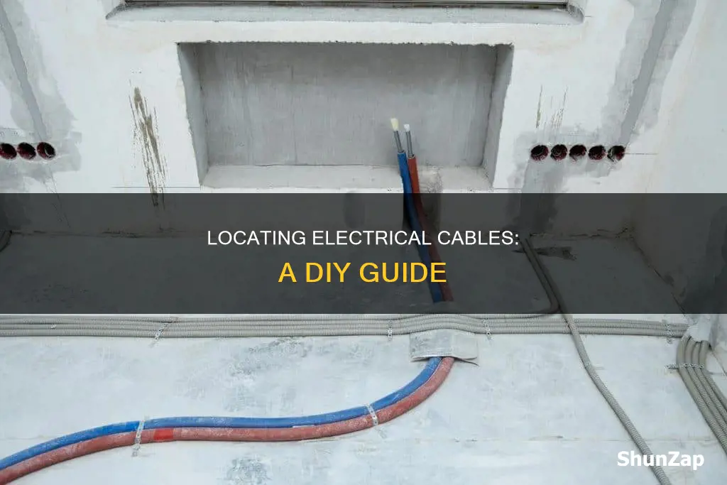 how to know where electrical cables are