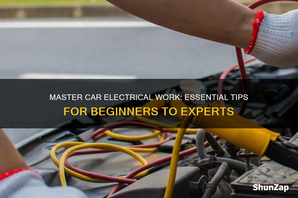 how to learn car electrical work