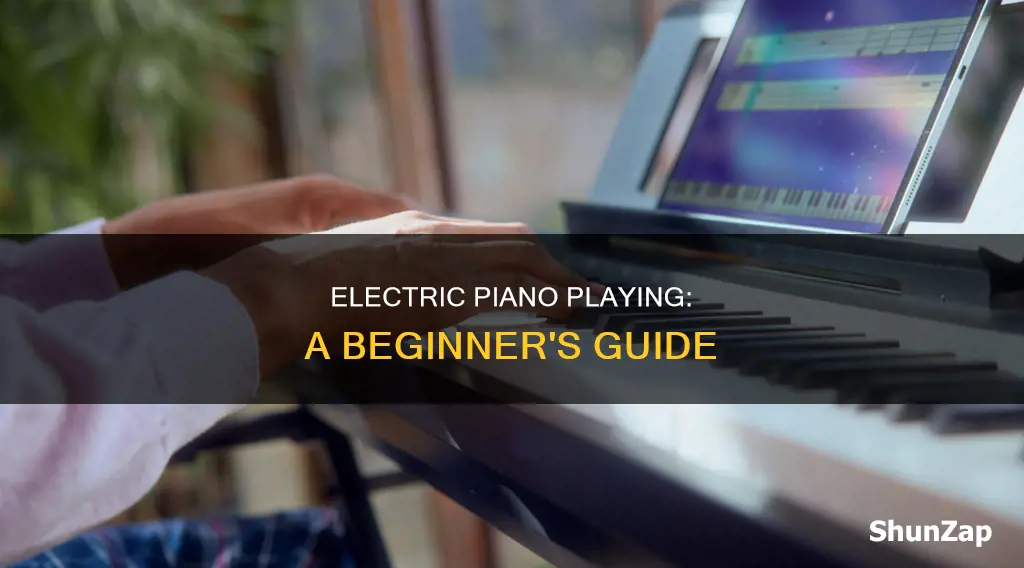 how to learn to play electric piano