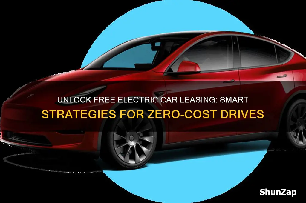 how to lease an electric car for free