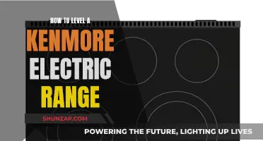 The Right Way to Level Your Kenmore Electric Range