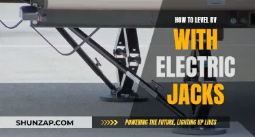 The Right Way to Level Your RV Using Electric Jacks