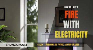 Electric Fire: Sparking Flames with a Current