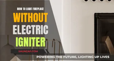 Lighting a Fireplace: Electric Igniter Alternatives