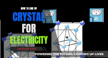 Crystal Power: Aligning Crystals for Electrical Energy