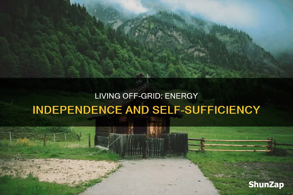 how to live off the electric grid
