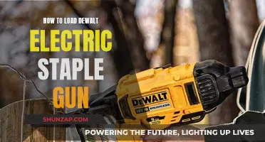 Loading the Dewalt Electric Staple Gun: A Step-by-Step Guide