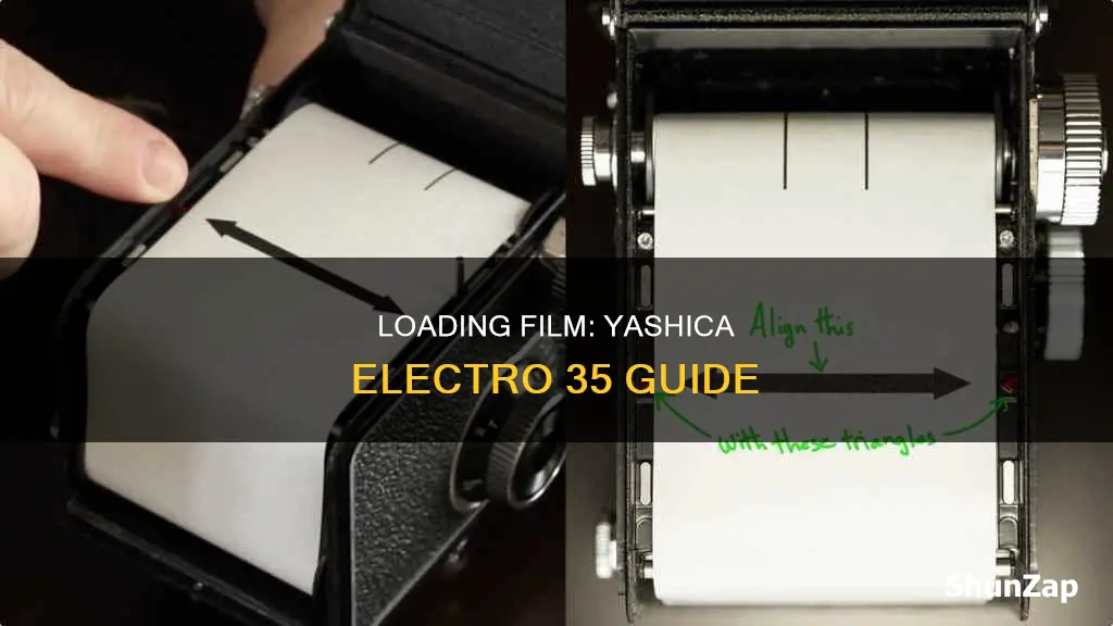 how to load film yashica electro 35