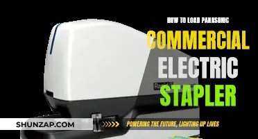 Easy Guide to Loading the Panasonic Commercial Electric Stapler