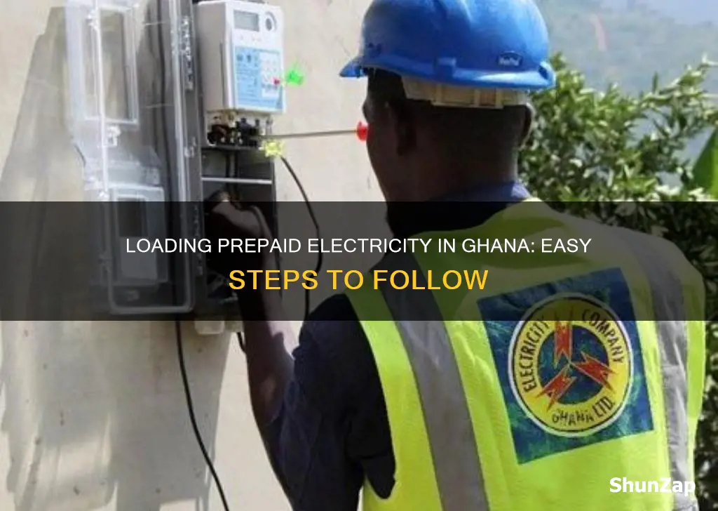 how to load prepaid card electricity ghana