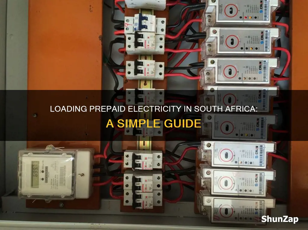how to load prepaid electricity south africa