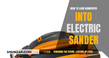 Loading Sandpaper: Electric Sander Basics