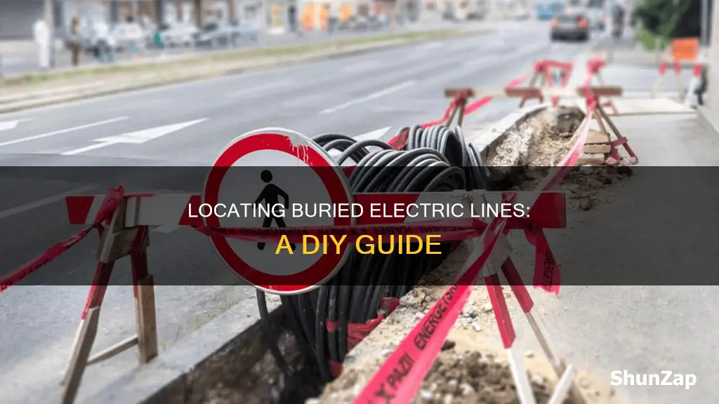 how to locate a buried electric line