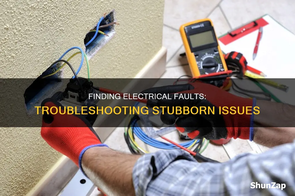 how to locate a stubborn electrical issue