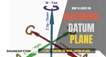Locating Electrical Datum Planes: A Comprehensive Guide