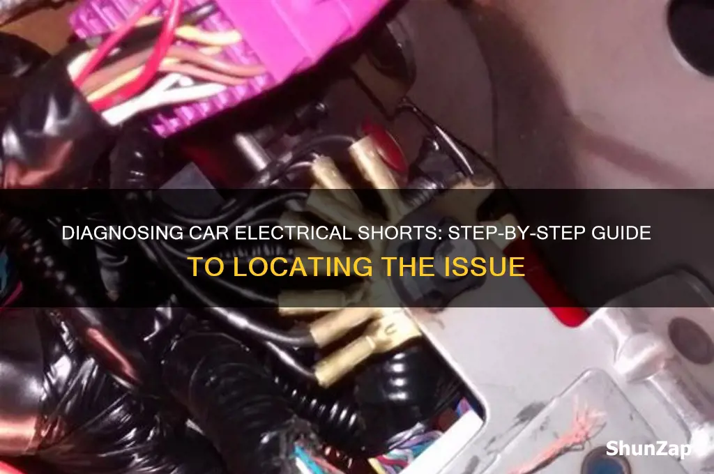 how to locate electrical short in a car