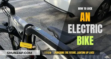 Locking Electric Bikes: Effective Strategies for Maximum Security