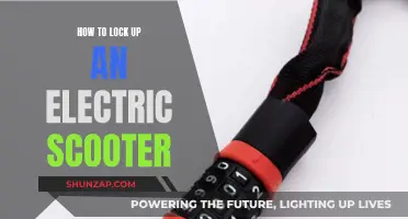Locking Electric Scooters: Best Security Practices
