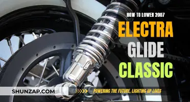 Lowering Your 2007 Electra Glide Classic: A Step-by-Step Guide