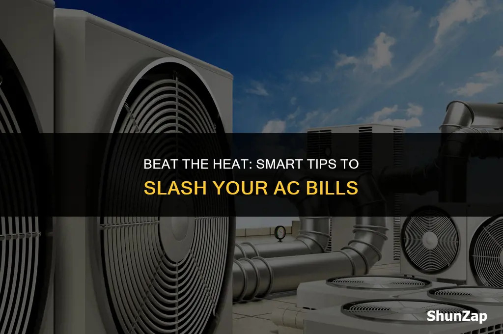 how to lower electric cooling bill while using ac