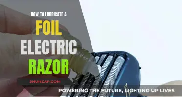 Lubricating Your Foil Electric Razor: A Step-by-Step Guide