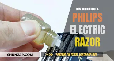 Lubricating Your Philips Electric Razor: A Step-by-Step Guide