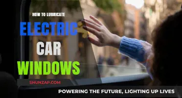 Effective Tips for Lubricating Electric Car Windows Smoothly and Safely