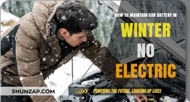 Winter Car Battery Care: No Electricity, No Problem!