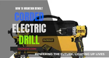 Maintain Your Dewalt Corded Drill: Tips and Tricks