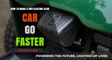 Boost Your 48V Electric Club Car's Speed: Performance Upgrade Tips