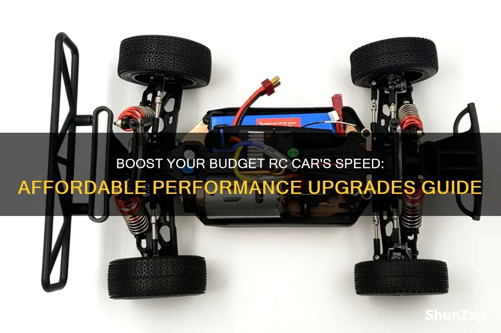 how to make a cheap electric rc car faster