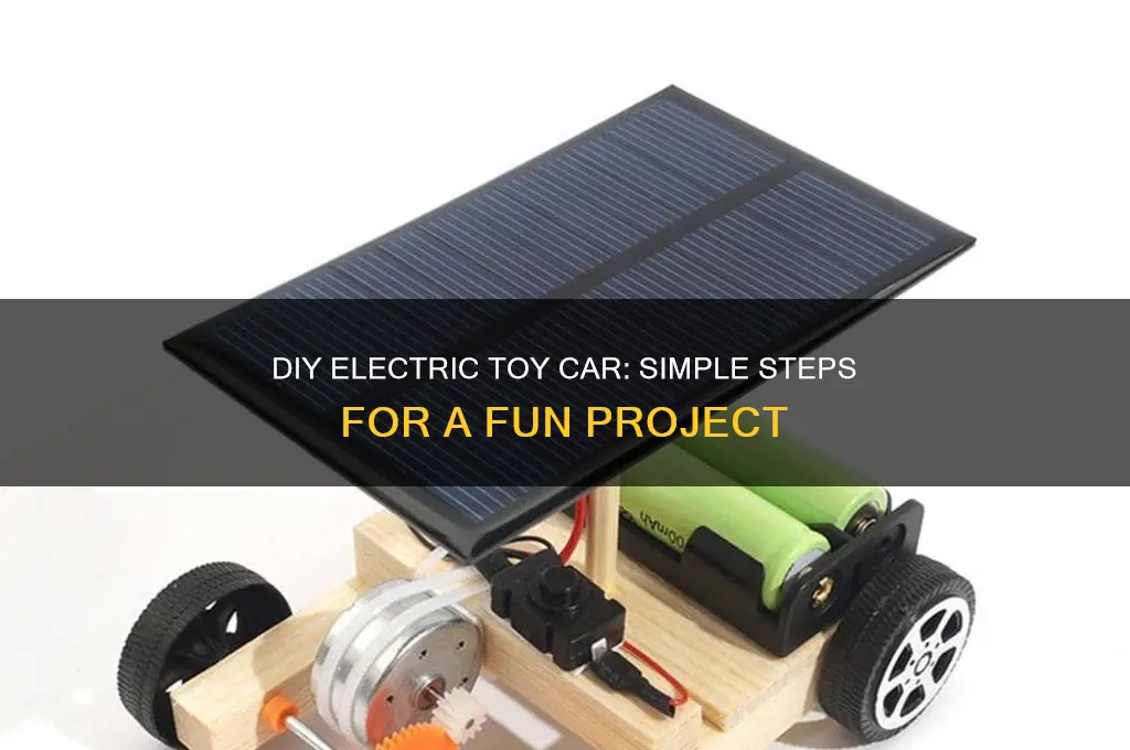 how to make a easy electric toy car