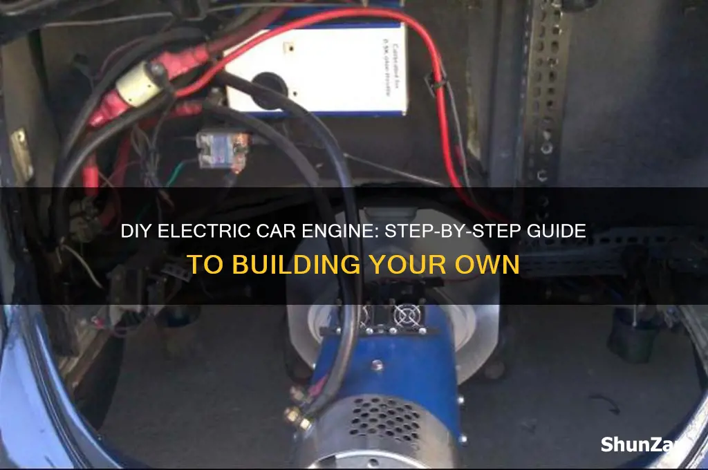 how to make a electric engine for car