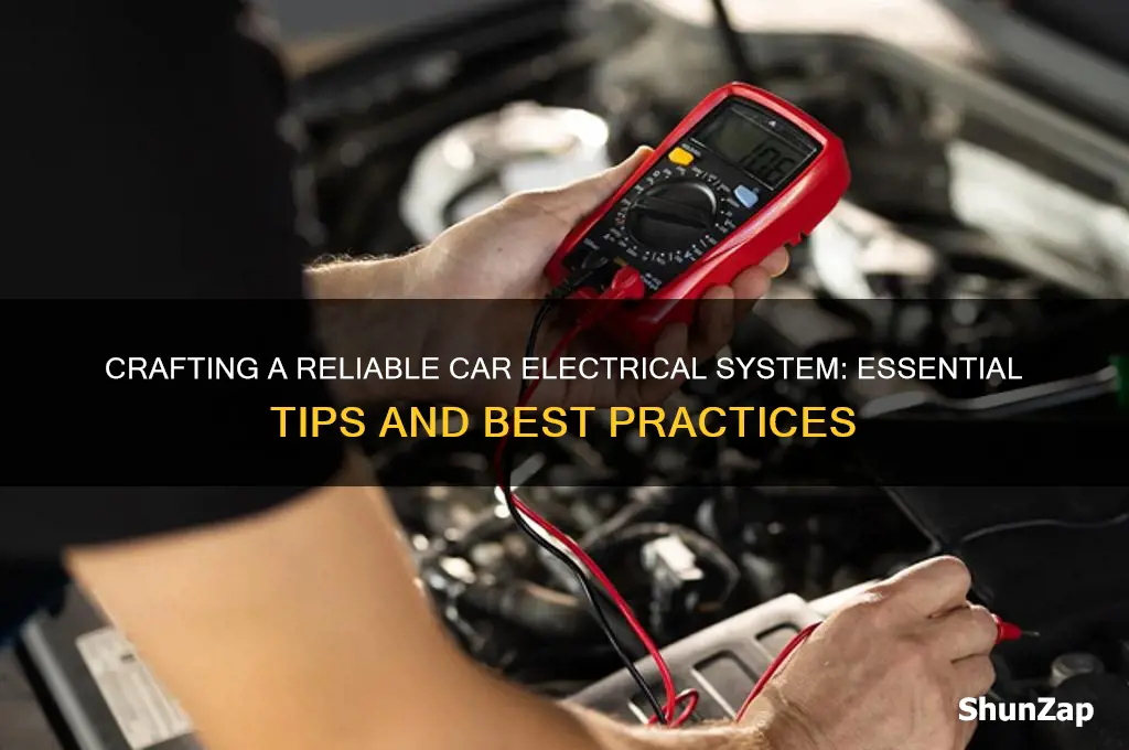 how to make a good electrical system in car