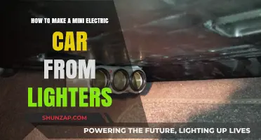 DIY Mini Electric Car: Crafting with Lighters and Creativity