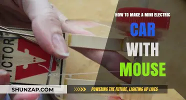 DIY Mini Electric Car: Transforming a Mouse into a Tiny Vehicle