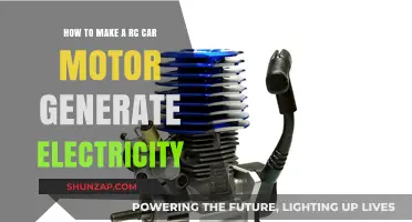 Transform Your RC Car Motor into a DIY Electricity Generator