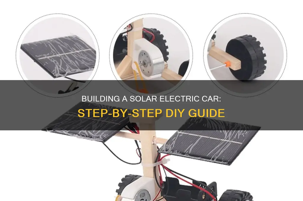 how to make a solar electric car