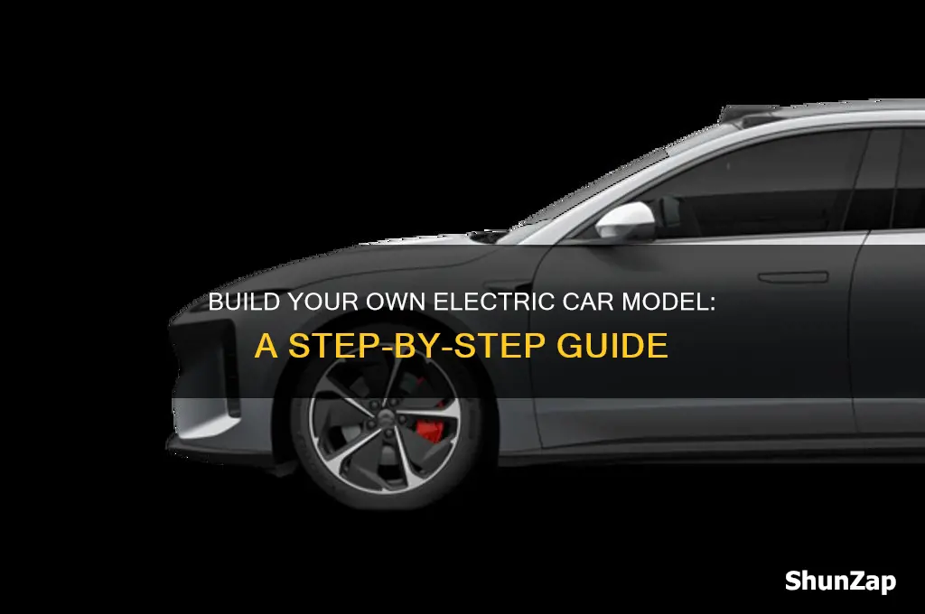 how to make a working model of electric car