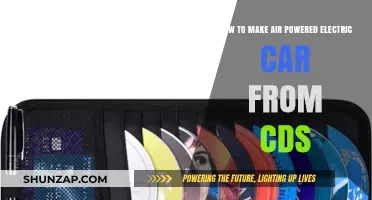 DIY Air-Powered Electric Car: Crafting Innovation with Recycled CDs