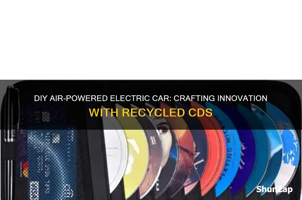 how to make air powered electric car from cds